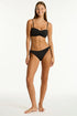 Sea Level Essentials Twist Bandeau Top